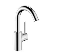 Hansgrohe Zesis S - Grifo de lavabo con desagüe Push-Open, CoolStart, EcoSmart+, cromo 74742000