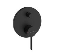 Hansgrohe Zesis S - Grifo empotrado para 2 dispositivos, negro mate 74415670
