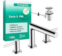 Hansgrohe Zesis S grifo para lavabo de pie cromo 74733000
