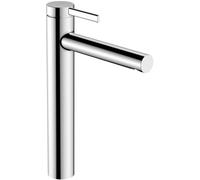 Hansgrohe Zesis S, grifo monomando para lavabo, modelo 230 CoolStart, para lavabos encimeras, con sistema de desagüe push-open, acabado cromado