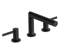 Hansgrohe Zesis S - Grifo para lavabo con desagüe, instalación de 3 orificios, negro mate 74733670