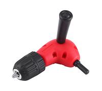 Haofy Adaptador de ángulo Recto de 90 Grados, Accesorio de Taladro con Portabrocas sin Llave para áreas Compactas, par Máximo de 20 N.m, Se Adapta a Brocas de 0,8 Mm a 10 Mm, Adecuado para Taladros