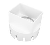 Haofy Adaptador de Bajante de Canalón de Lluvia Conector Cuadrado de PVC de 3x4 Pulgadas Resistente a la Oxidación para Mantenimiento del Hogar Adaptador de Bajante de Drenaje de Paisaje Ligero 180