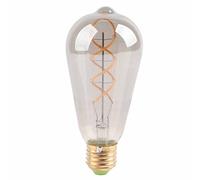 Haofy Bombilla Bombilla LED Regulable Vintage de Filamento LED Antigua 4W 2700K 360LM Base E26 E27 con Diseño de Filamento Expuesto para el Hogar, Dormitorio, Oficina