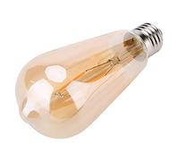 Haofy Bombillas de Filamento LED Vintage E27, Luz Retro de Vidrio Marrón con Blanco Cálido de 2300 K para Lámpara de Araña y Ventilador de Techo para el Hogar (2w)