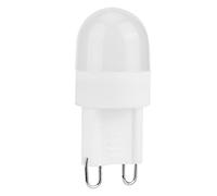 Haofy Bombillas LED G9, Paquete de 10, 1,5 W, 150 Lm, Blanco Cálido, 230 V, Pequeña Base Bipin, Lámpara de Araña, sin Parpadeo, Protección para los Ojos para Ventilador de Techo,