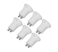 Haofy Bombillas LED MR11 de Cerámica GU10 4W 360 Luz Suave Sin Reducción de Deslumbramiento Ángulo de Haz de 120 Grados para el Hogar Oficina Sala de Estar Dormitorio Pasillo Paquete de 6 (Blanco