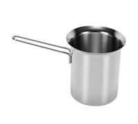 Haofy Calentador de Leche de Acero Inoxidable, 24,69 Oz, Paredes Gruesas