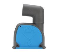 Haofy Cubierta Antipolvo para Amoladora Angular Cubierta Antipolvo de Hierro PA66 para Amoladoras de 4 a 4,5 Pulgadas Profundidad de Ranurado de 0,35 Pulgadas Configuración Libre de Herramientas