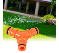 Haofy Divisor de Conector de Manguera de 3 Vías El Riego Eficiente Divide El Flujo A Tres Mangueras A Prueba de Fugas Hilos Largos y Lisos Plástico ABS Liviano de 3.6 Oz para Uso Agrícola en El