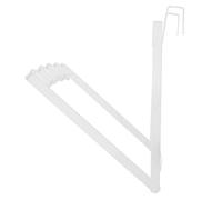 Haofy Estante para Bolsas de Basura, Colgador de Bolsas de Basura de Hierro Resistente, Fácil de Instalar para Suministros de Cocina, Negro, 1 ud. (WHITE)