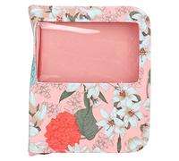 Haofy Estuche Compacto para Ganchos de Ganchillo, Organizador Oxford Portátil de 13x6,7 Pulgadas con Paneles de Malla Transparente, Cremallera Suave, para Agujas de Tejer y Organizador de Hilo para
