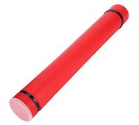 Haofy Estuche de Dibujo Telescópico con Tubo de Almacenamiento Extensible, Longitud Ajustable de 25 a 43 Pulgadas para Obras de Arte, Documentos de Mapas, Diseño a Prueba de Humedad de Plástico PE