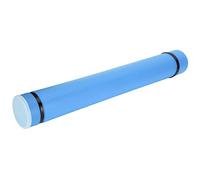 Haofy Estuche de Dibujo Telescópico con Tubo de Almacenamiento Extensible, Longitud Ajustable de 25 a 43 Pulgadas para Obras de Arte, Documentos de Mapas, Diseño a Prueba de Humedad de Plástico PE