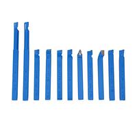 Haofy Juego de Herramientas de Torno con Punta de Carburo Corta Eficientemente para Entusiastas de la Maquinaria Metalúrgica 11 Piezas 8x8 Mm