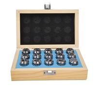 Haofy Juego de Mandril de Acero Al Carbono con Pinza de Resorte ER25 de Precisión para Piezas de Fresado de Máquina de Grabado CNC de 2 a 16 Mm, 15 Piezas