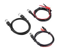 Haofy Kit de Cables de Prueba P1260 con Conector Macho BNC a Cable Coaxial BNC, Impedancia de 50 Ohmios, Longitud de 100 M, Ideal para Equipos inalámbricos: WIFI, Enrutador Inalámbrico, Herramientas