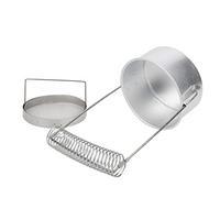 Haofy Limpiador de Pinceles de Pintura, Bote de Lavado de Aluminio con para Artistas de Acuarela Al óleo, Herramienta de Limpieza de Pinceles Eficiente que Minimiza los Residuos de Pintura, Diseño