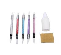 Haofy Líquido de Enmascarar para Pintura de Acuarela Cinta de Enmascarar Líquida de Secado Rápido con Juego de Aplicador de Borrador 30 Ml Suministros de Arte Blancos para Artistas