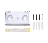 Haofy Luces Solares de Pared ABS Luces Solares para Valla con Batería de 600mAh IP65 LED Brillante a Prueba de Lluvia para Cubierta de Camino de Jardín (Luz Blanca Luz Cálida 3 Modos)