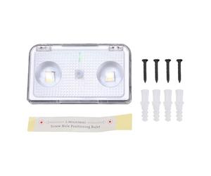 Haofy Luces Solares de Pared ABS Luces Solares para Valla con Batería de 600mAh IP65 LED Brillante a Prueba de Lluvia para Cubierta de Camino de Jardín (Luz Blanca Luz Cálida 3 Modos)