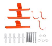Haofy Paquete de 3 Perchas para Soplador de Hojas, Tamaño 11,81 X 1,97 X 4,53 Pulgadas, Acero