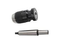 Haofy Portabrocas de Torno Autoapretado sin Llave con Eje de para Fresadora, Torno de Perforación, Capacidad de 1-16mm, Acero 45#