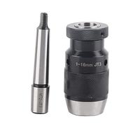 Haofy Portabrocas sin Llave JT3 de Acero de Primera Calidad, 1-16 Mm, Alta Fuerza de Agarre para Perforación de Alta Resistencia