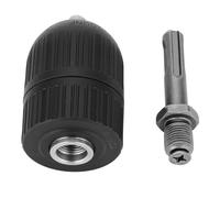 Haofy Portabrocas sin Llave, Plástico y Acero Al Cromo-vanadio, Capacidad de 2-13 Mm, Adaptador SDS de Rápido, Perfecto para Martillos Eléctricos y Proyectos de Bricolaje