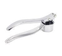 Haofy Prensa de Ajos de Acero Inoxidable, Ergonómico, Tritura 5 Dientes a la Vez, Trituradora de Ajos para la Cocina del Hogar, Apartamentos Pequeños, con Picado sin Esfuerzo y Construcción Duradera