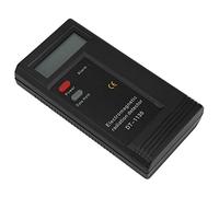 Haofy Probador de Detector de Radiación Electromagnética Pantalla LCD Medidor EMF Funciona con Pilas Contador Portátil de Plástico de 50 Hz a 2000 MHz con Respuesta de 0,4 S para Comprobaciones de