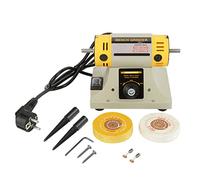 Haofy Pulidora de Motor de Torno de Joyería Eléctrica con Excelente Eficiencia Térmica para Pulir y Pulir Madera, Ideal para Uso en Banco de Trabajo