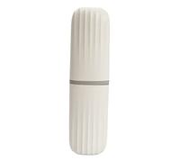 Haofy Soporte para Cepillo de Dientes de Viaje para Acampada, Estuche de 2 Secciones, Plástico Duradero para Uso Diario, Viaje de Negocios, Hogar y Escuela