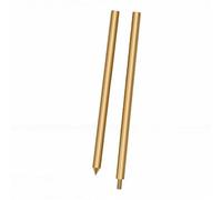 Haofy Varilla de Tierra Portátil, Pin de Puesta a Tierra de 8mm X 300mm, Adecuado para Cercas Eléctricas, Antenas Parabólicas, Poste de, Estaca de Amarre