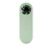 Haofy Ventilador de Mano, Ventilador Turbo Portátil con 100 Velocidades y Batería Recargable de 4500 MAh, Soplador de Aire Silencioso ABS con Pantalla Digital y Cordón para Viajes, Camping,