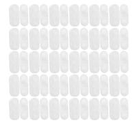 HAPINARY 100 Piezas Conectores de Cadena de Tracción Clip para Cortinas Enrollables 6 Cuentas Pom Blanco para Persianas Romanas y Persianas Enrollables, Hogar y Oficina