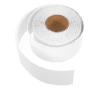 HAPINARY Cinta Autoadhesiva para Grietas en Paredes de Pvc Blanco 65 Pies X 2 Pulgadas Borde Dentado para Reparación y Acabado sin Costuras en Muebles y Revestimiento Vinílico