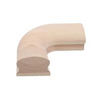 HAPINARY Conector de Codo Diseño de Ángulo sin Costuras y Esquinas Redondeadas para Pasamanos de Escalera de Madera Maciza para Remodelación de Escaleras en Interiores