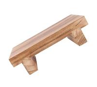 HAPINARY Taburete Casero de Madera para Sala de Estar y Reposapiés de Baño, Taburete Escalón para y Adultos Hogar