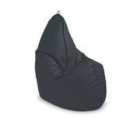 HAPPERS Puff Butaca XXL para Salón o Dormitorio Gris