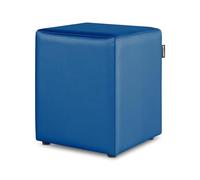 HAPPERS Puff Cubo Salón o Interior Azul
