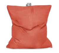 HAPPERS Puff Gigante Big Puff XXL Naylim Mate Naranja para Exterior con Relleno Incluido