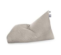HAPPERS Puff Pirámide XL Naylim Mate Piedra para Exterior con Relleno Incluido