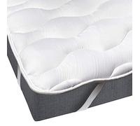 HAPPERS Topper Viscoelástico 105x190 y 3,5cm de Grosor, Fibra Hipoalergénica Tacto Pluma