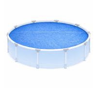 Happy People Solarabdeckplane Redonda 300 cm Para Piscina De Acero