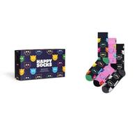 Happy Socks 3-pack Mixed Cat Socks Gift Set Calcetines Unisex adulto (Pack de 3)