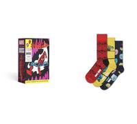 Happy Socks Calcetines MARVEL™ Spider-Man 3-Pack Gift Set Algodón Unisex Morado 36-40