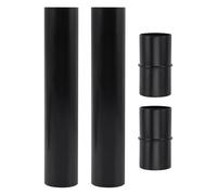 Happyyami Conector enchufable para luz solar exterior, 4 piezas de plástico para huecos, accesorios para iluminación de jardín y espacios al aire libre