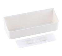 Happyyami Estante Colgante para Baño Hips Blanco, para Armario y Pared | Almacenamiento para Baño y Cocina, Adecuado para Pequeños Tubos, Fácil de Limpiar, Diseño Simple