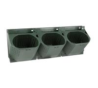 Happyyami Maceta y Orificios de Ventilación para Plantas de Pared Vertical Diseño Apilable Hecha de PP Resistente Adecuado para Patios E Interiores